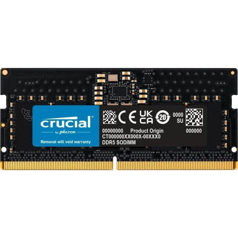 Mémoire RAM Crucial CT8G56C46S5T 8 Go 1X8GB DDR5 5600 MHz CL46 ECC SO-DIMM