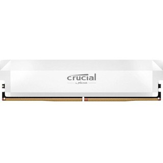 Mémoire RAM Crucial Pro 16 Go 1X16GB DDR5 6400 MHz CL32 AMD EXPO Intel XMP Blanc