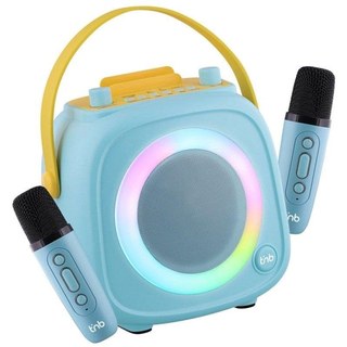Haut-parleurs TnB Karaoke Bluetooth 10W sans fil 2 micros effets lumineux