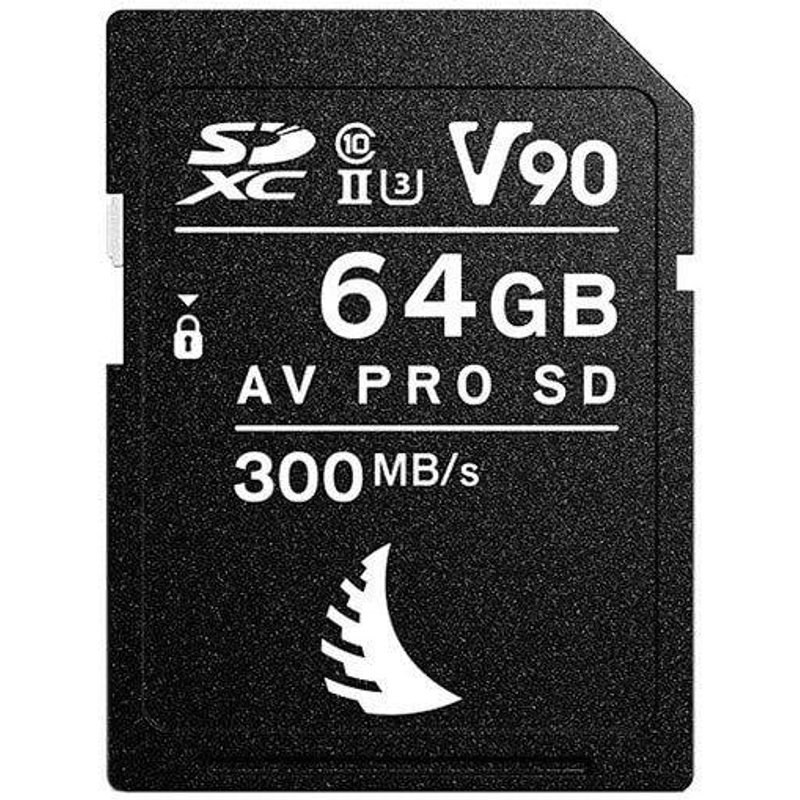 Carte SD Angelbird AV PRO SD MK2 V90 64 Go SDXC UHS-II 300 Mo/s