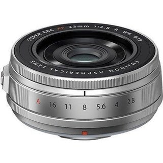 Objectif Fujifilm XF 23 mm F2.8 R WR Monture X Résistant aux intempéries Argent