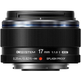 Objectif OM SYSTEM M.Zuiko Digital 17 mm F1.8 II Monture Olympus OM