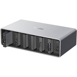 Station d'accueil Lexar LPWF800N-4A1NGL Thunderbolt 4 6 baies aluminium