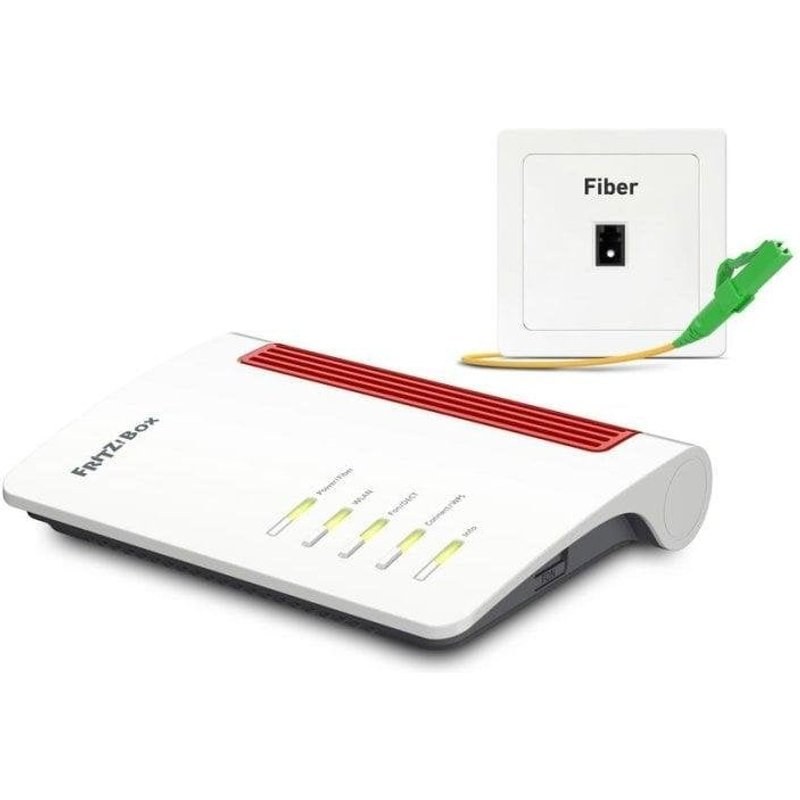 FRITZ! Router Fritz Box 5530 Wi-Fi 6 Doble Bande 2400 Mbps Ethernet MIMO