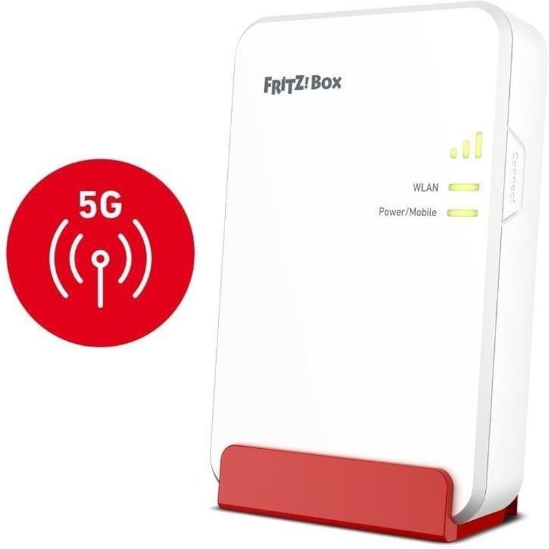 FRITZ! Router Fritz Box 6860 5G Wi-Fi 6 2,4GBPS Gigabit Ethernet PoE Sécurité Avancée