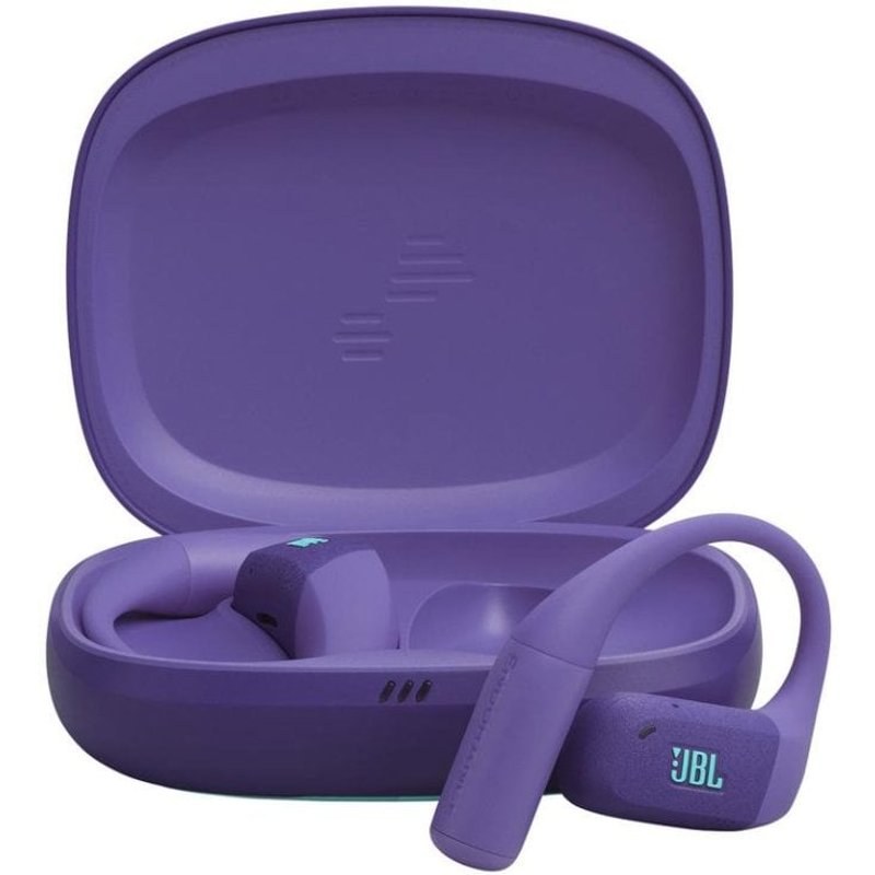 Ecouteurs JBL Endurance Zone sans fil Bluetooth pour le sport, Open-ear, IP68, violet