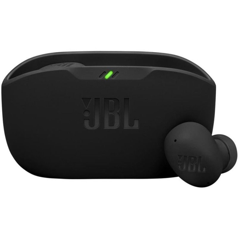 Auriculaires JBL Wave Buds 2 sans fil Bluetooth avec Réduction de Bruit, Microphone, IP54, Noir