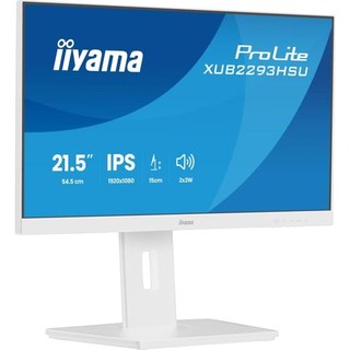 Écran PC iiyama ProLite XUB2293HSU-W7 21.5" Full HD 100 Hz IPS Blanc 1MS USB Audio