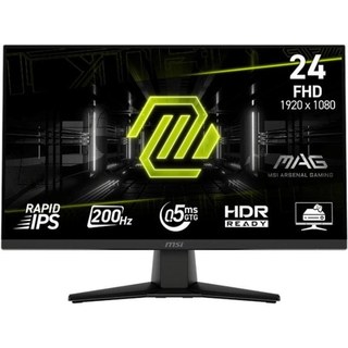 Écran PC MSI MAG 242F 24" Full HD 200 Hz Rapid IPS FreeSync Premium 0,5MS