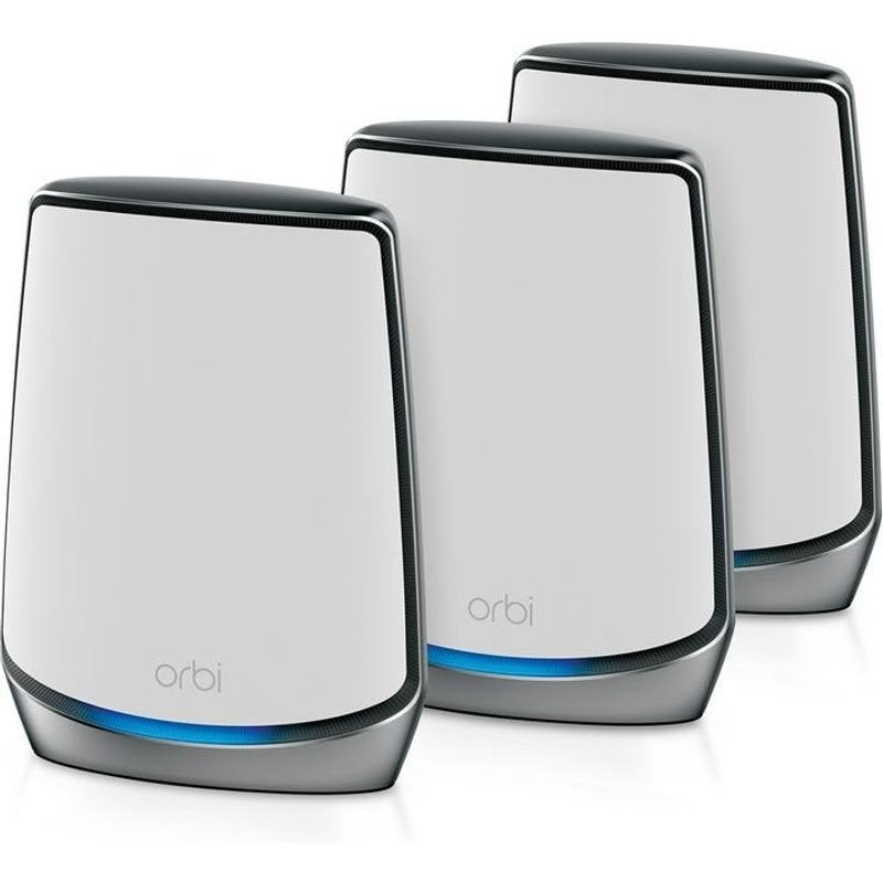 Wi-Fi Mesh Netgear Orbi 3 Nœuds 6000 Mbps 525 m² Tri-bande avec Alexa