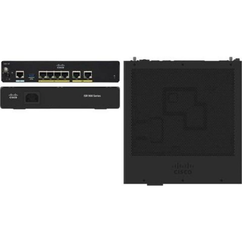 Router Cisco C921-4P Ethernet Gigabit 150 Mbps Gestion avancée Sécurité accrue