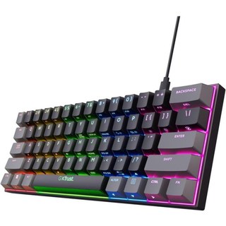 Clavier mécanique Trust GXT 867 Acira FR rétroéclairé RGB 60%