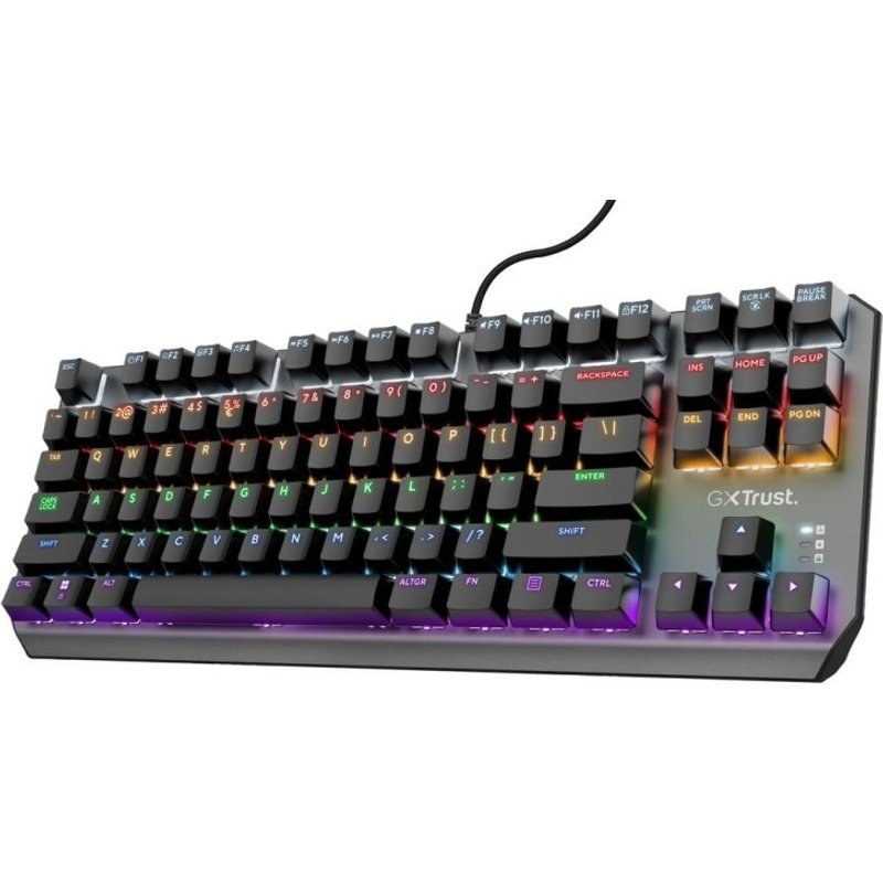 Clavier mécanique Trust GXT 834 Callaz TKL AZERTY rétroéclairé RGB