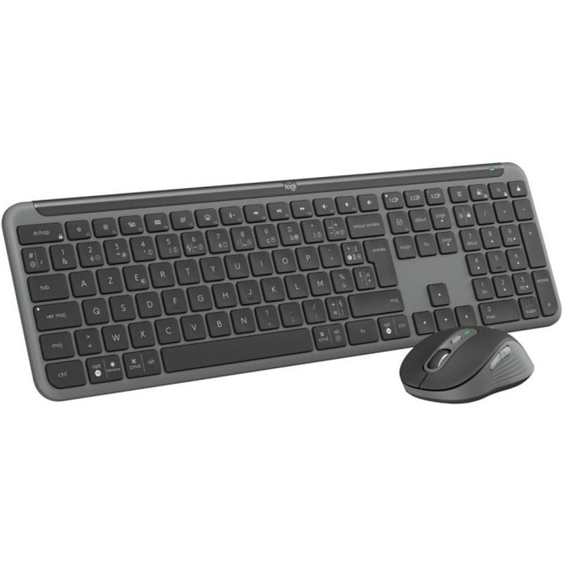Clavier sans fil scissor Logitech Signature Slim Combo MK950 AZERTY souris incluse