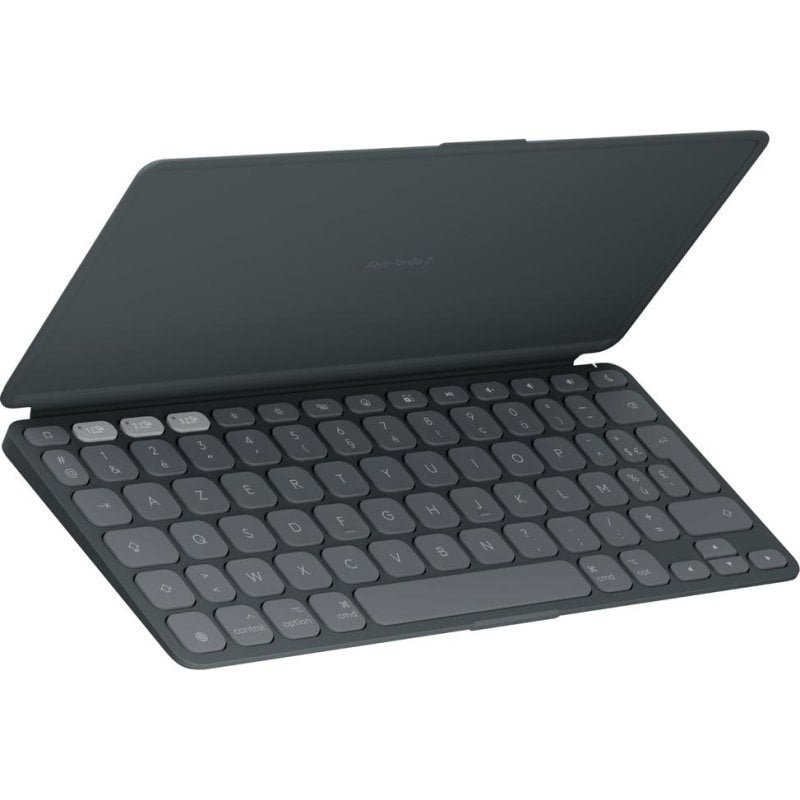 Clavier à switches ciseaux Logitech Keys-To-Go 2 Français AZERTY sans fil graphite