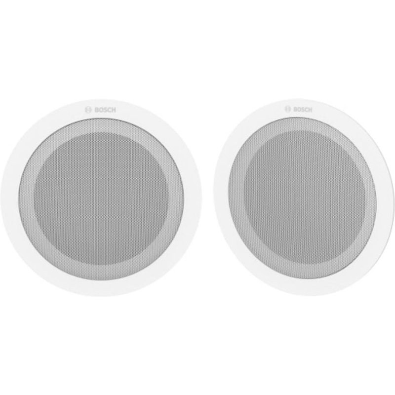 Haut-parleurs Bosch encastrables filaires 6W design blanc haute sensibilité