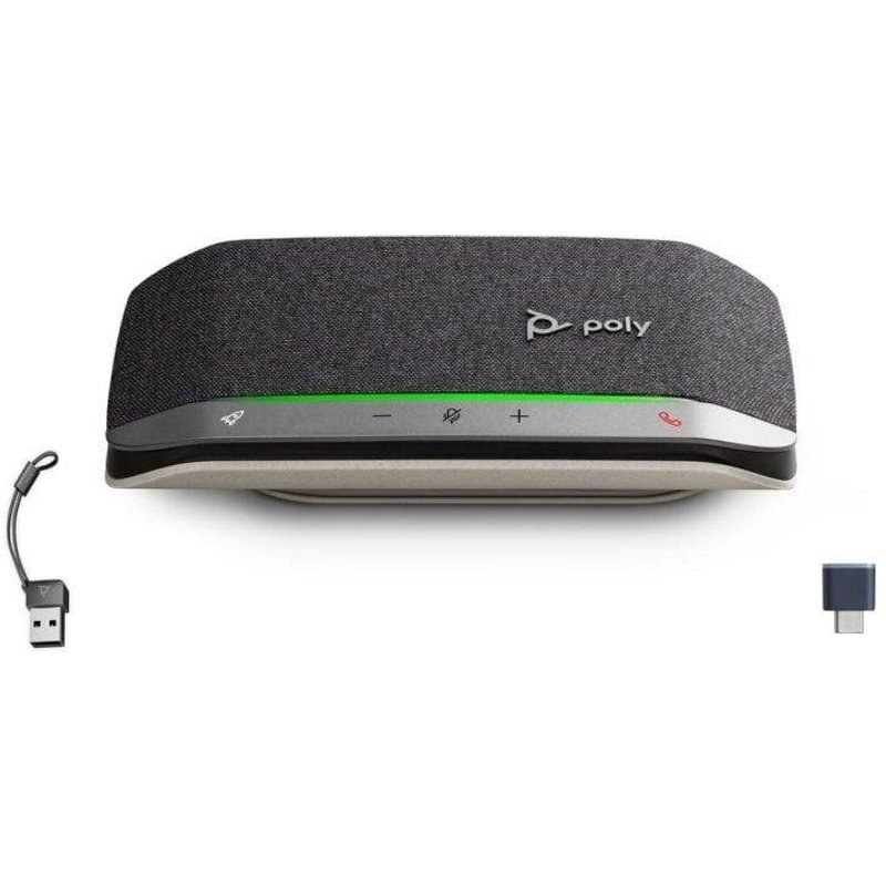 Enceintes Poly Portables Bluetooth USB 86 dB autonomie 20 h micro triple