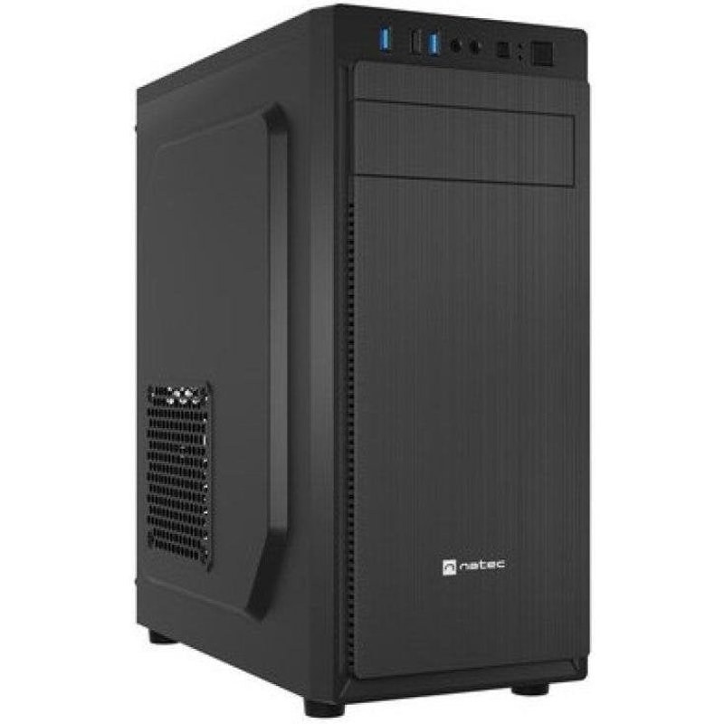 Boîtier PC Midi Tower Natec Aracanta noir ATX Micro ATX Mini-ITX sans alimentation