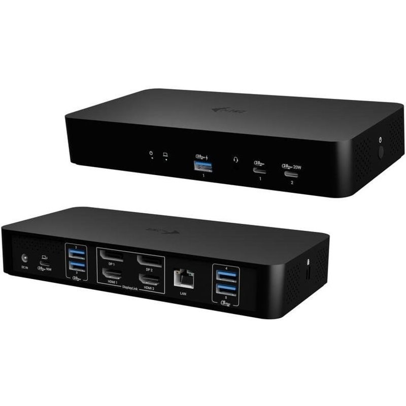Station d'accueil I-Tec Universal Intelligent Dual Display USB-C 4K 100W