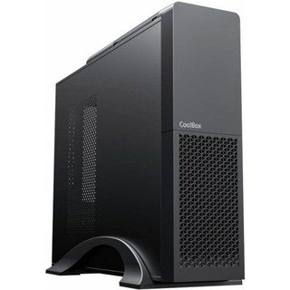 Boîtier PC CoolBox T313 Slim micro ATX USB-C USB3.2 Alim 500W Noir