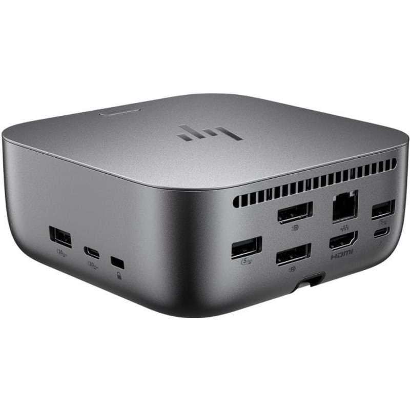 Station d'accueil HP Thunderbolt 4 100W G6 gris, 5K Ultra HD, Ethernet, Windows/macOS