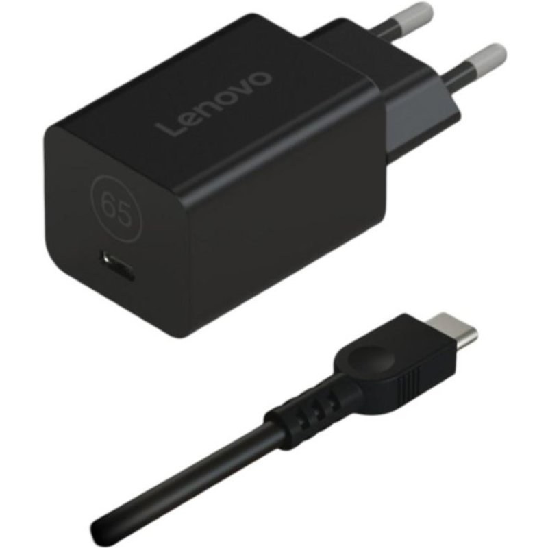 Source d'Alimentation Lenovo 40AWGN65EU 65 W USB-C Certifiée Multi-compatibilité