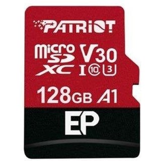 Carte mémoire Patriot PEF128GEP31MCX 128 Go MicroSDXC UHS U3 V30 Class 10
