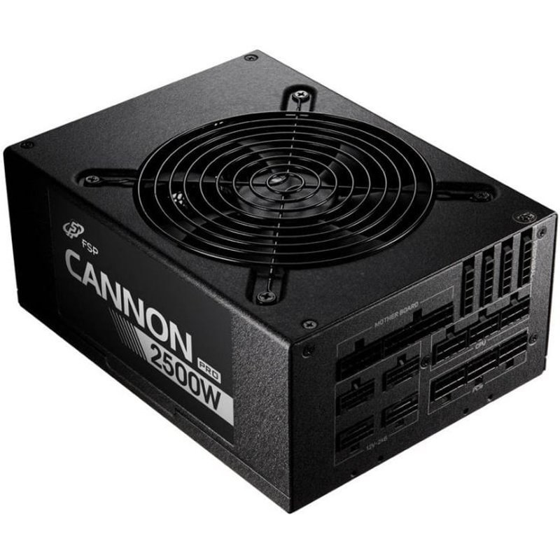 Fuente de Alimentación FSP CANNON PRO ATX3.1 2500W Certificación 80 PLUS Platinum modular