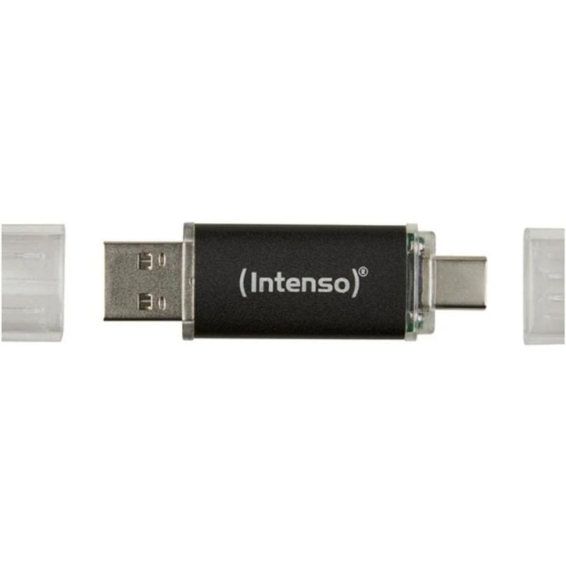 Clé USB Intenso Twist Line 256 Go USB-A USB-C Aluminium Anthracite