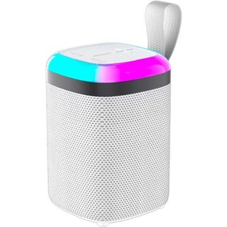 Enceintes Cool Portables Bluetooth 5W avec TWS, LED RGB et Radio FM
