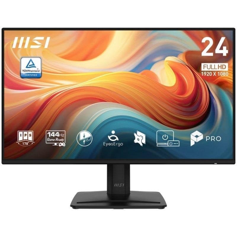 Écran PC MSI PRO MP242 E14A 23,8" Full HD 144 Hz IPS Adaptive-Sync 1MS