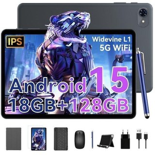 Tablette Zenva T80 Wi-Fi 10,1" 18 Go 128 Go Gris