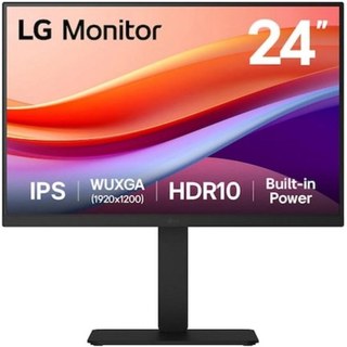 Écran PC LG 24BA55W-B 24" WUXGA IPS HDR10 5 ms Haut-parleurs USB3.2