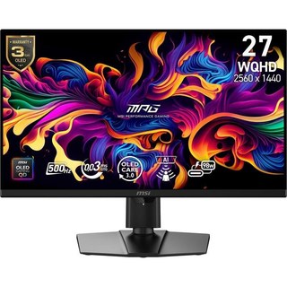 Écran PC MSI MPG 271QRDE QD-OLED X50 26,5" Wide Quad HD 500 Hz QD-OLED G-SYNC 1MS