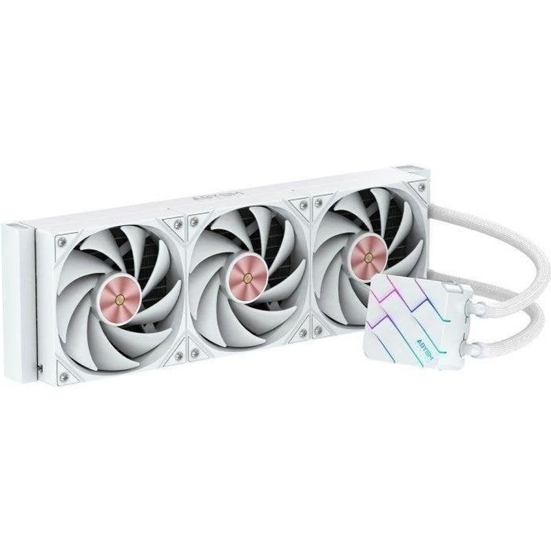 Refrigeración Líquida Abysm Oceanic Tide 360 mm 3 Ventilateurs ARGB Blanc