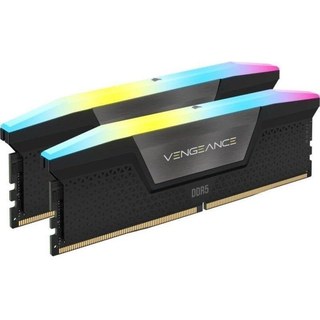 Mémoire RAM Corsair Vengeance RGB 32 Go 2X16GB DDR5 6000 MHz CL38 XMP EXPO Gris