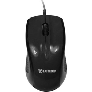 Souris Vakoss TM-481UK USB 1200 DPI Noir filaire 3 boutons