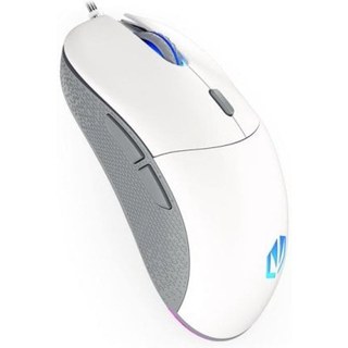 Souris ENDORFY GEM Plus Onyx White USB-C 19000DPI Blanche RGB 6 Boutons