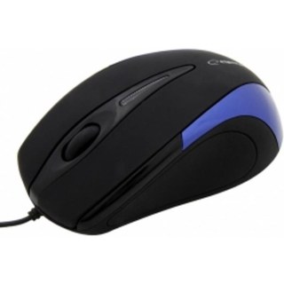 Souris Esperanza EM102B USB 800 DPI Noir Bleu Rueda ergonomique