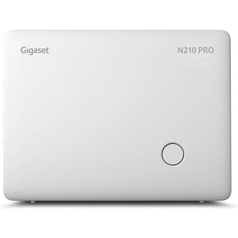 Base téléphonique Gigaset N210 Pro DECT 6 combinés compatible installation murale