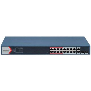 Switch réseau Hikvision DS-3E1318P-EI(B) 16 ports PoE 2 SFP gérés 230W