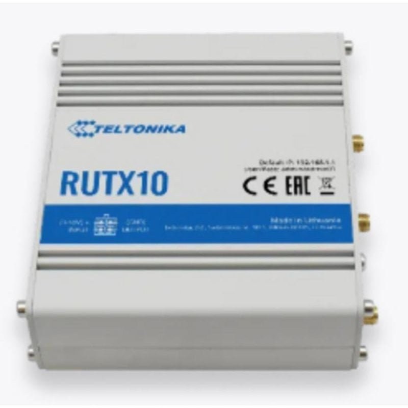teltonika-networks Router Teltonika RUTX10 Ethernet Wi-Fi 5 867 Mbit/s Double Bande Gestion avancée