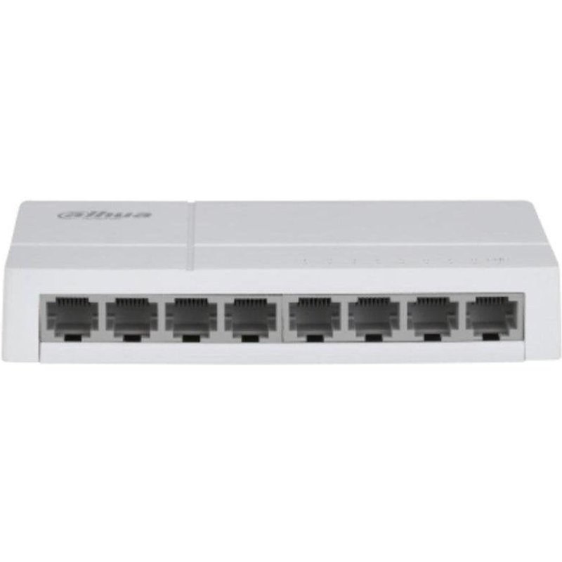 Switch Dahua DH-SF1008 Fast Ethernet 8 ports 1,6 Gbit/s PoE Bureau