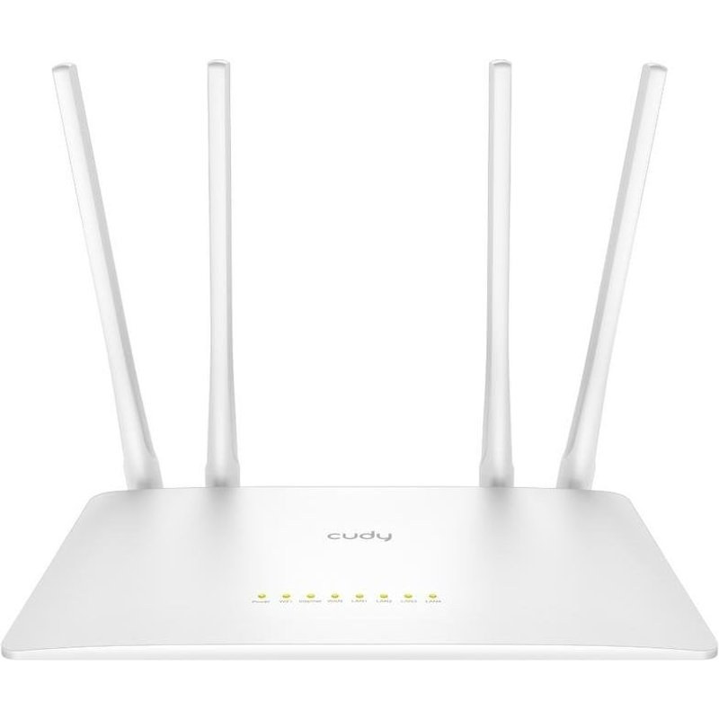 Router Cudy WR1200 Wi-Fi 5 867 Mbit/s Double Bande 4 Ports Fast Ethernet