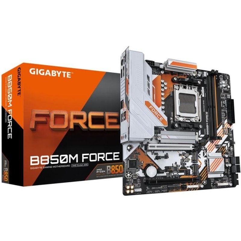 Carte mère Gigabyte B850M FORCE B850 AM5 DDR5 Micro ATX 2.5GBE PCIe 5.0