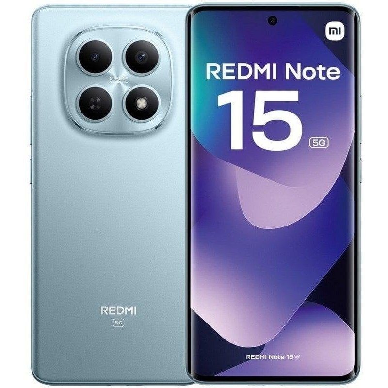 Xiaomi REDMI Note 15 5G 12 Go 512 Go 6.77" Bleu Glacier