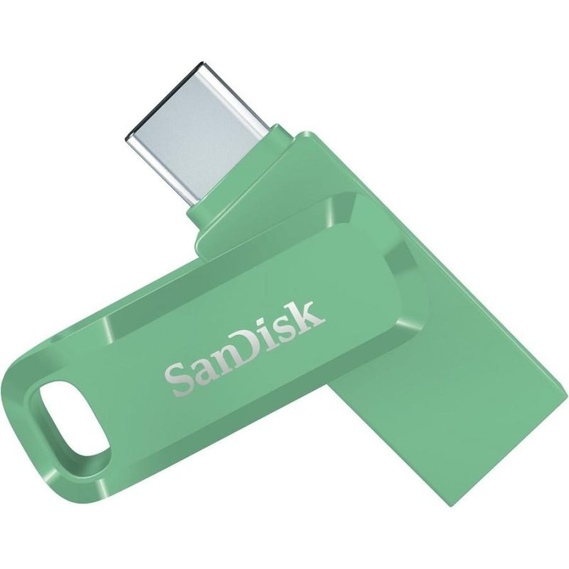 Clé USB SanDisk Ultra Dual Drive Go 128 Go USB 3.2 Type-A/Type-C Vert