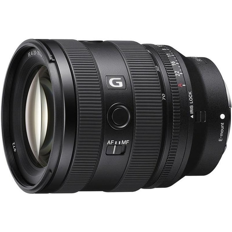 Objectif Sony FE 20-70 mm F4 G Zoom Grand Angle Monture E Noir