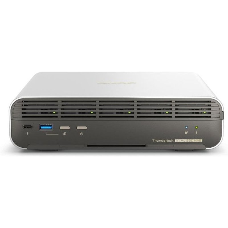 Serveur NAS compact QNAP 5 baies M.2 SSD Intel® Core™ i5-1340PE 16 Go Thunderbolt