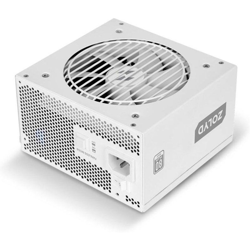 Fuente de Alimentación ZOLYD ZLDGM750MWT 750W 80 PLUS Gold Modulaire Blanche ATX